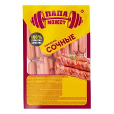 СОСИСКИ СОЧНЫЕ ПАПА МОЖЕТ /ВЕС