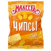 ЧИПСЫ МАХЕЕВ 80ГР СО ВКУСОМ СЫРА