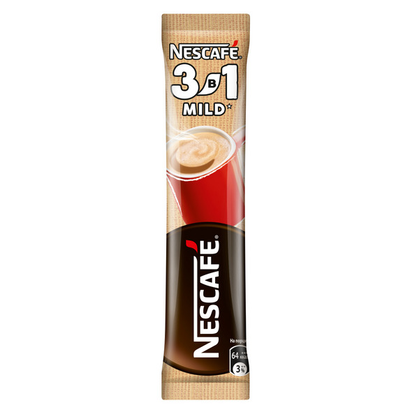 Напиток кофейный Nescafe 3в1 Мягкий, 14,5г