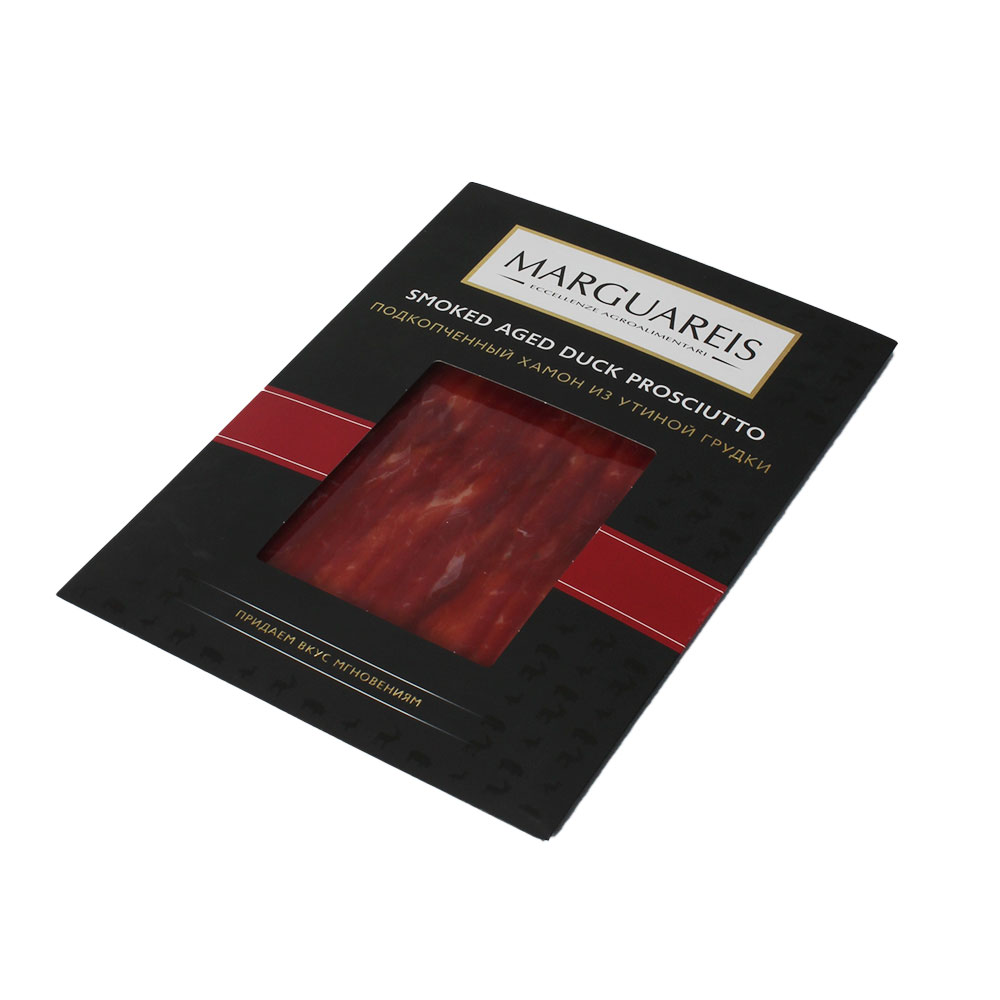 ПОДКОПЧЕНЫЙ ХАМОН ИЗ УТИНОЙ ГРУДКИ 60ГР НАРЕЗКА