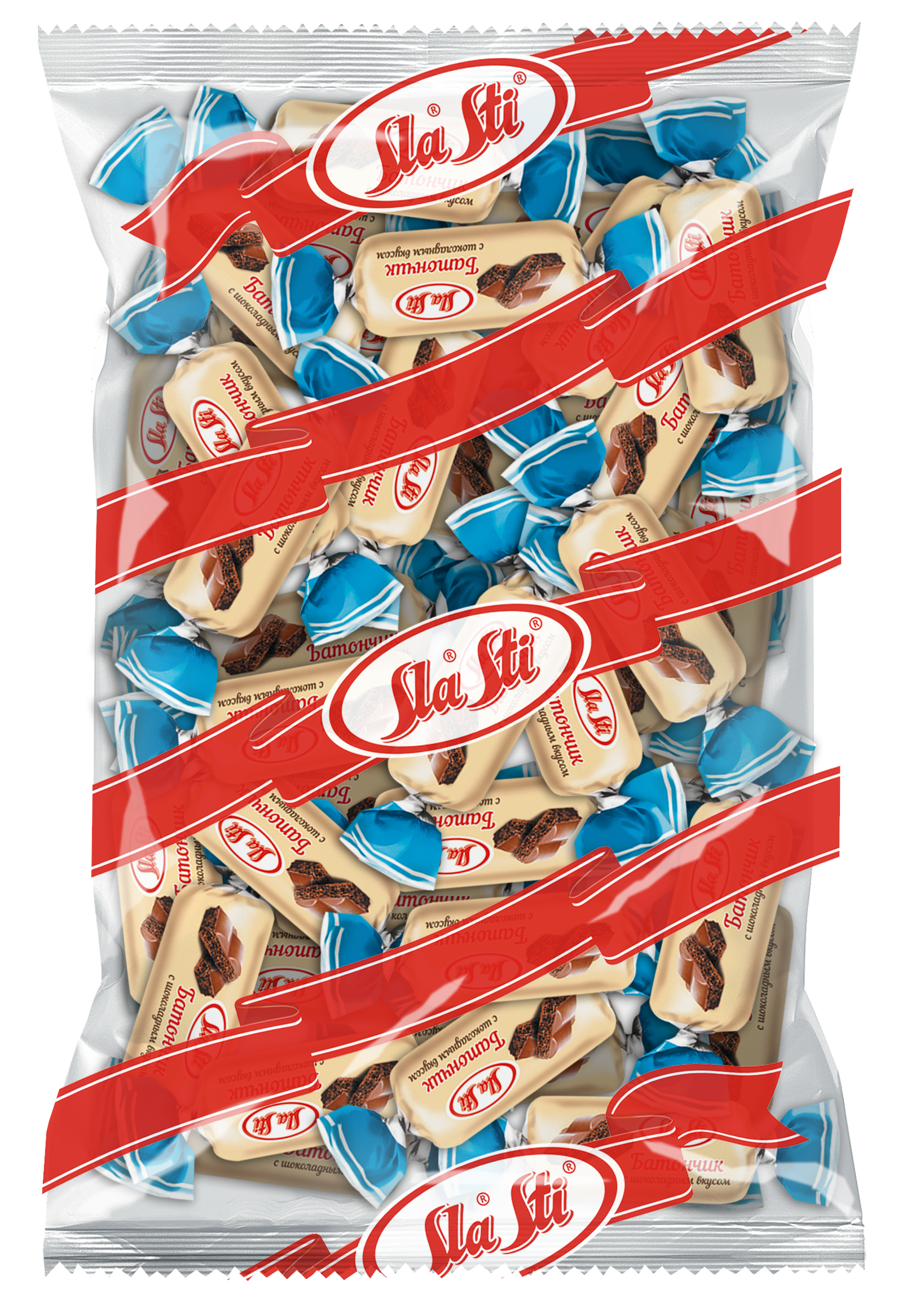 КОНФЕТЫ СЛАСТИ БАТОНЧИКИ НЕГЛАЗИРОВАННЫЕ АССОРТИ /ВЕС