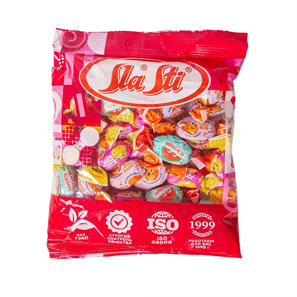 КАРАМЕЛЬ СЛАСТИ МИНИ МИКС С ФРУКТ НАЧ 250ГР