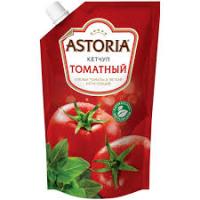 КЕТЧУП АСТОРИЯ ТОМАТНЫЙ 330ГР С ДОЗ Д/П
