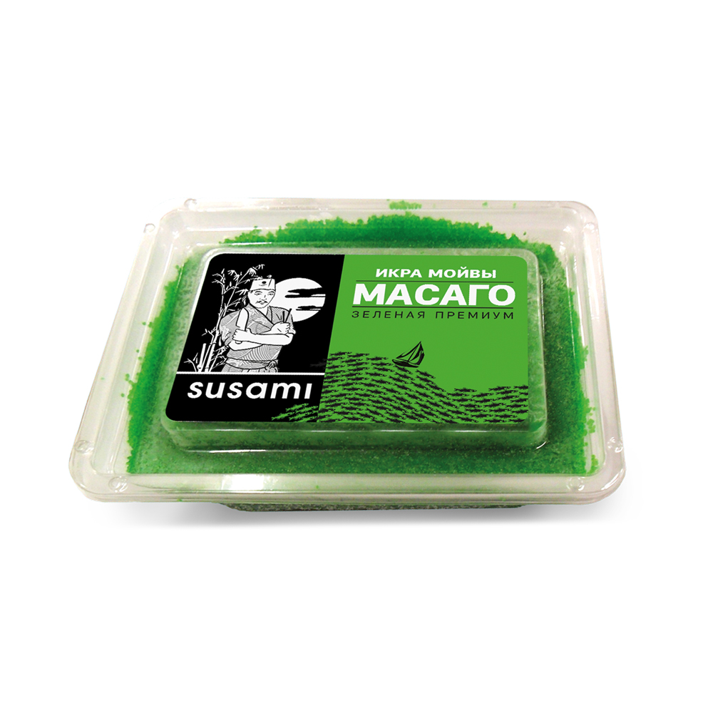 SUSAMI ИКРА МАСАГО ЗЕЛЕНАЯ 500ГР