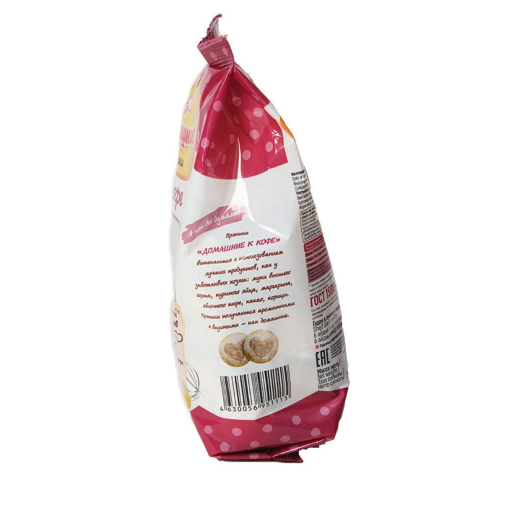 ПРЯНИКИ СС ДОМАШНИЕ К КОФЕ 350ГР