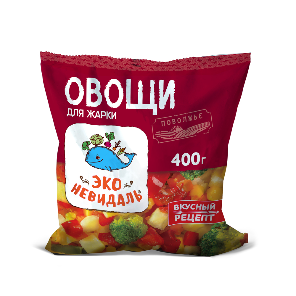 Овощи Эко-невидаль для жарки замороженные 400г