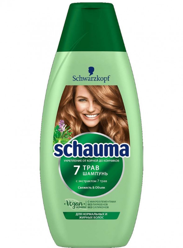 ШАМПУНЬ ШАУМА 360МЛ 7 ТРАВ