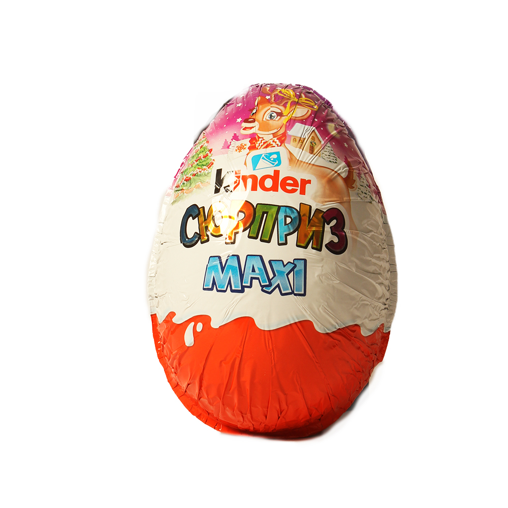Яйцо шоколадное Kinder Макси с игрушкой 100г