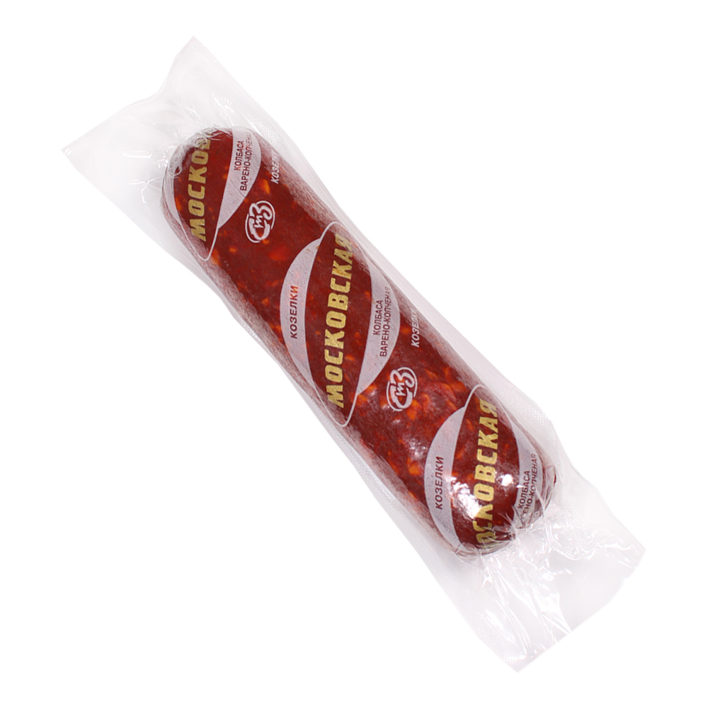 Колбаса варено-копченая Козелки Московская ГОСТ 1кг