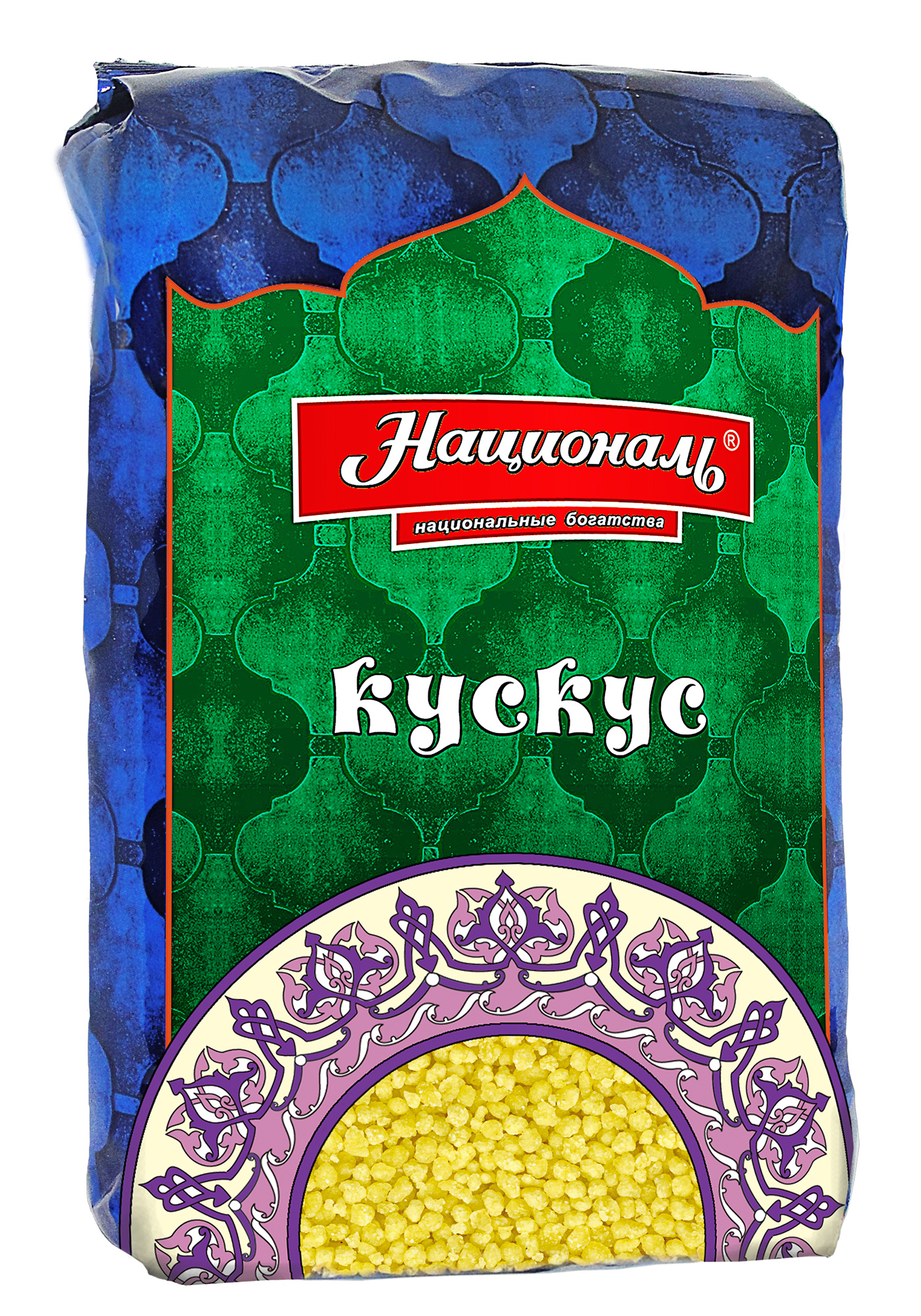 КРУПА КУСКУС ПШЕНИЧНЫЙ НАЦИОНАЛЬ 450 ГР 6ШТ