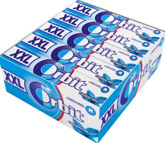 Ж/Р ОРБИТ XXL СЛАДКАЯ МЯТА 20,4ГР