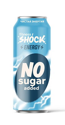 НАПИТОК FITNESSHOCK ТОНИЗИРУЮЩИЙ КЛАССИК 450ГР Ж/Б