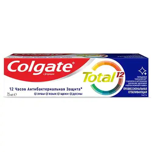 Зубная Паста Colgate® Total 12 Профессиональная Отбеливающая 75мл