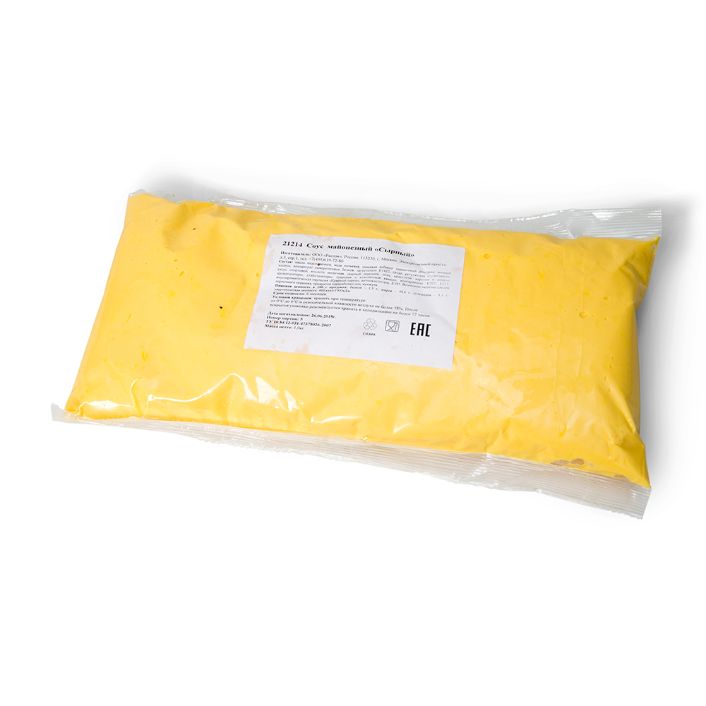 СОУС МАЙОНЕЗНЫЙ СЫРНЫЙ 1КГ SU CHEF