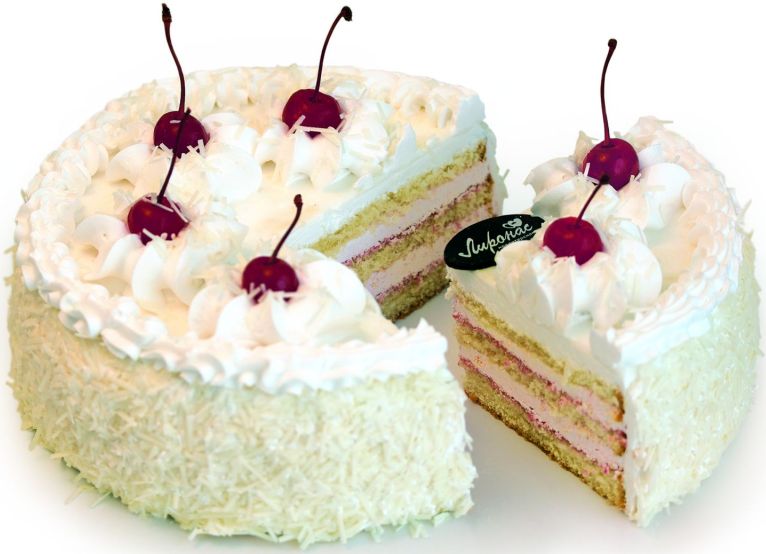 ТОРТ ЗИМНЯЯ ВИШНЯ ЛИРОНАС 500ГР