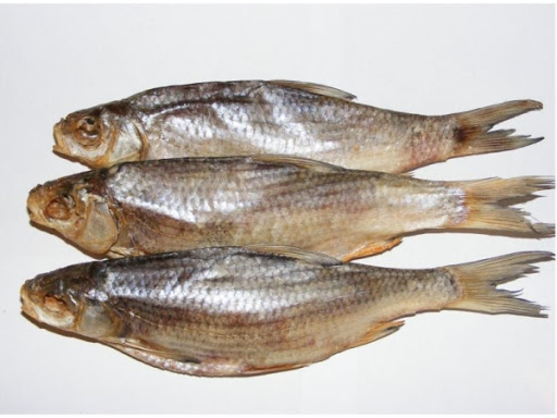 РЫБА ВОБЛА  СПИНКИ Б/КОЖИ ВЯЛЕНАЯ В/У 40Г