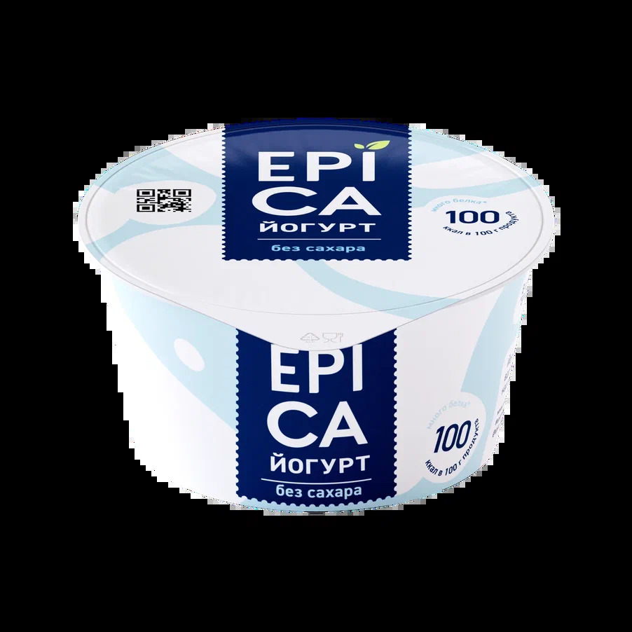 Йогурт EPICA натуральный, 6.0%, 130 г