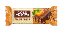 КОНФЕТЫ ВАФ ГОЛД ЧОЙС В ГЛАЗ.С КАКАО СО ВКУСОМ АБРИКОСА СЛАСТИ 500ГР