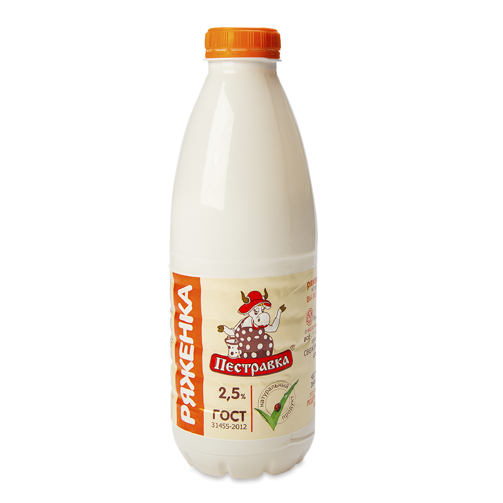 Ряженка Пестравка 2,5% ПЭТ 930г