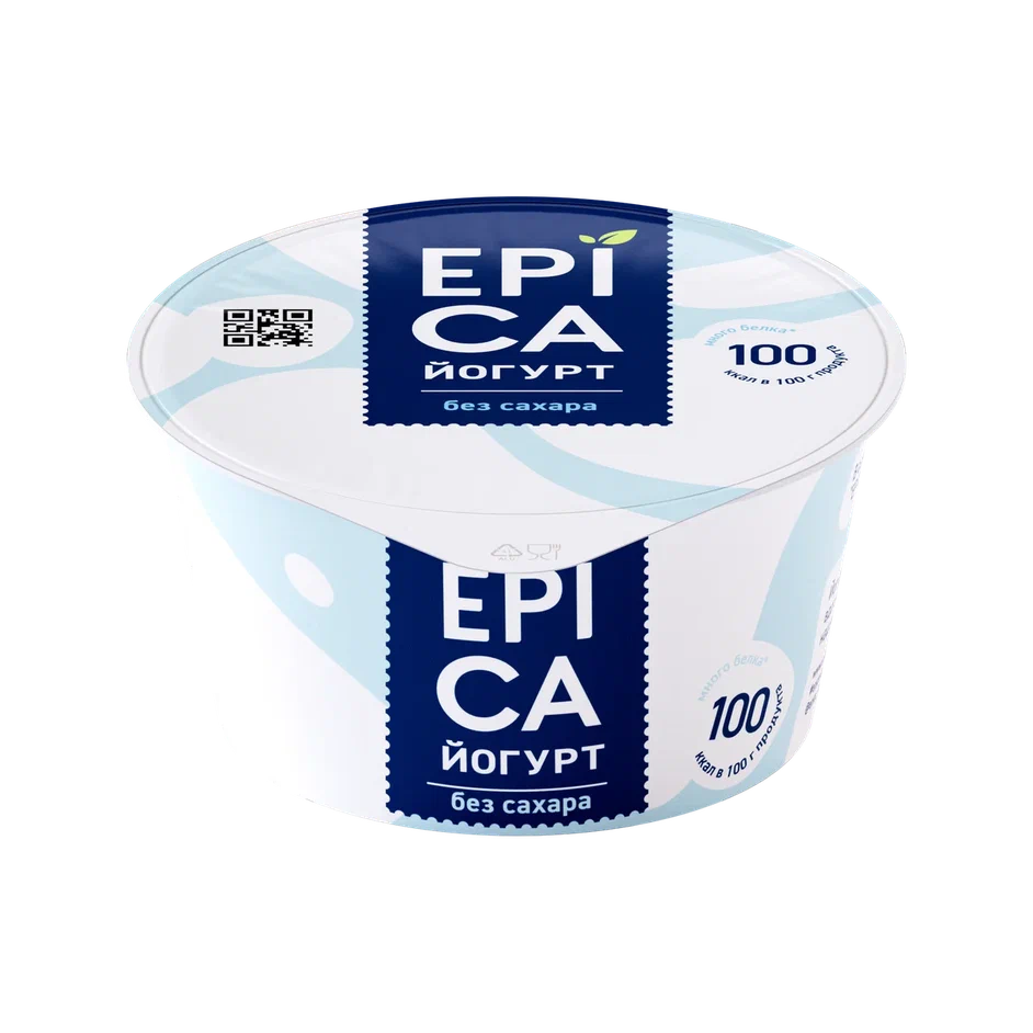 Йогурт EPICA натуральный, 6.0%, 130 г