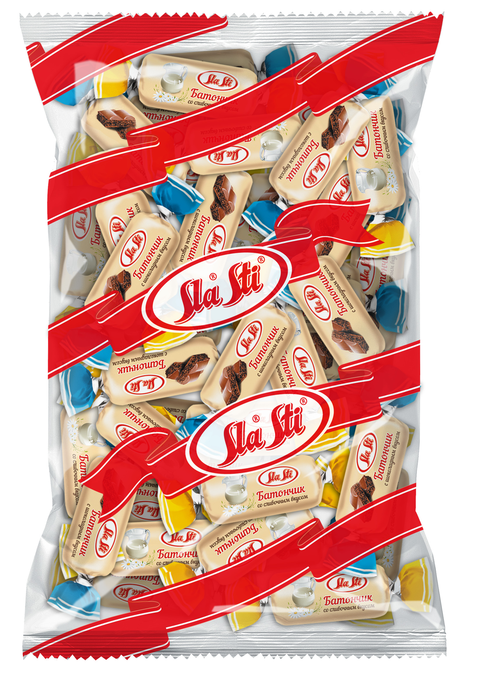 Батончик SlaSti микс 1 кг