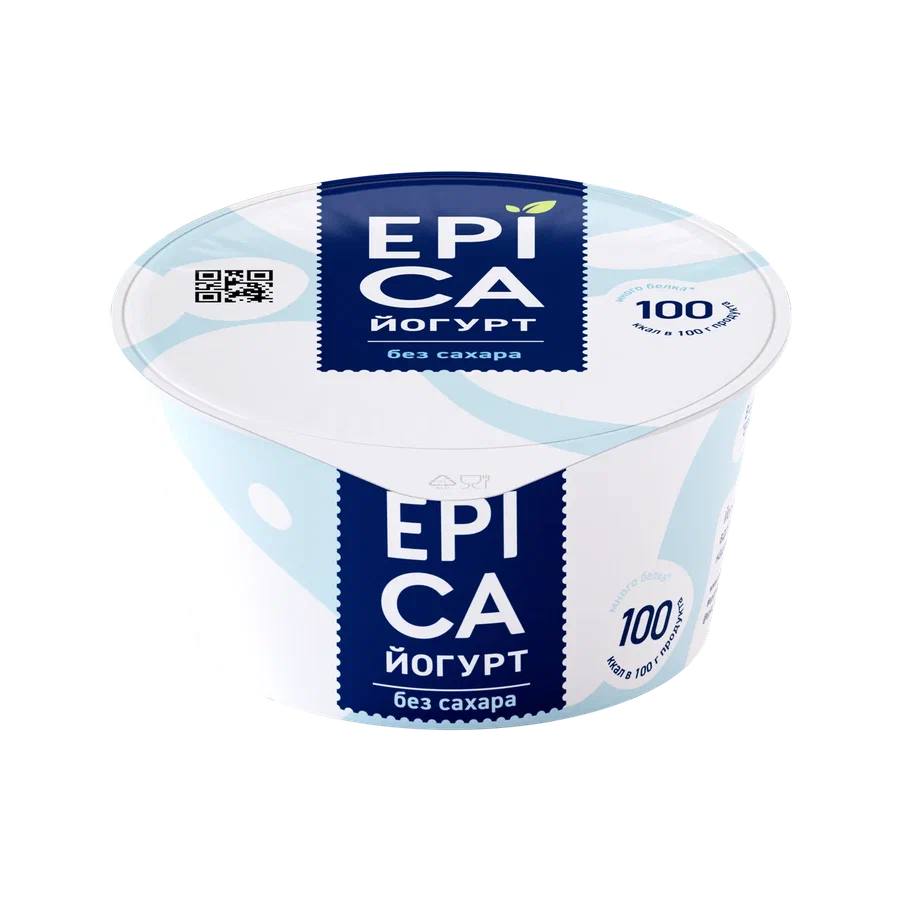 Йогурт EPICA натуральный, 6.0%, 130 г