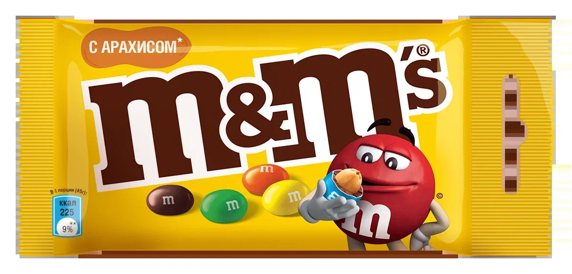 ДРАЖЕ М*М С АРАХИСОМ 45ГР ПАК