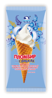БЗМЖ МОРОЖЕНОЕ НЧ НА СЛИВКАХ РОЖОК С ШОК ГЛ 80ГР