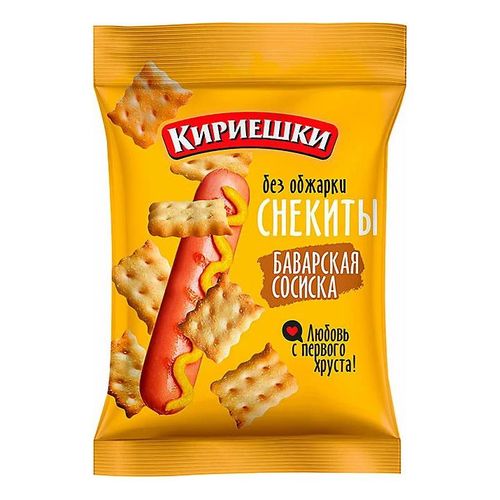 СНЕКИТЫ БАВАРСКАЯ СОСИСКА 60Г