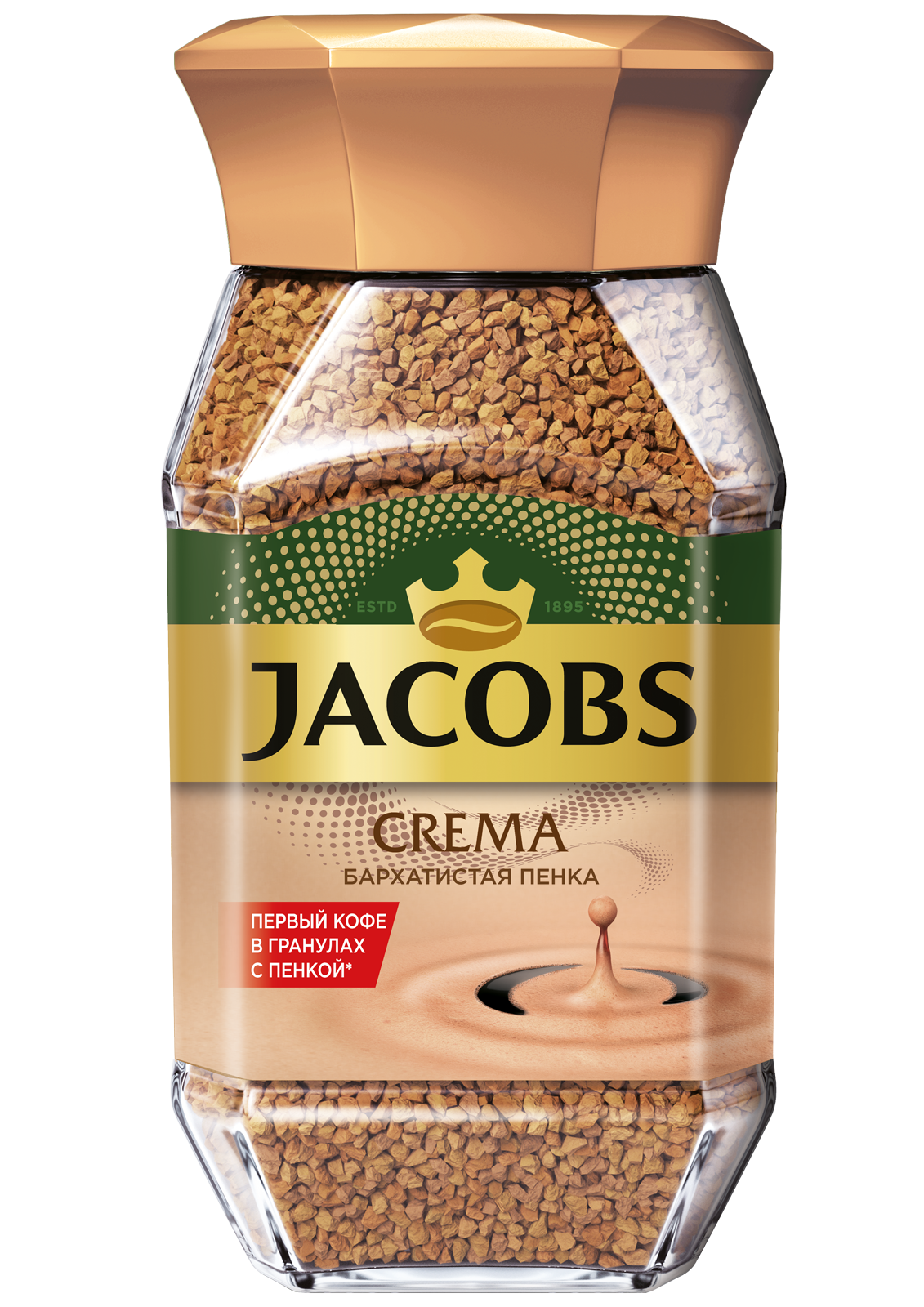 КОФЕ ЯКОБС МОНАРХ КРЕМА С/Б 95ГР