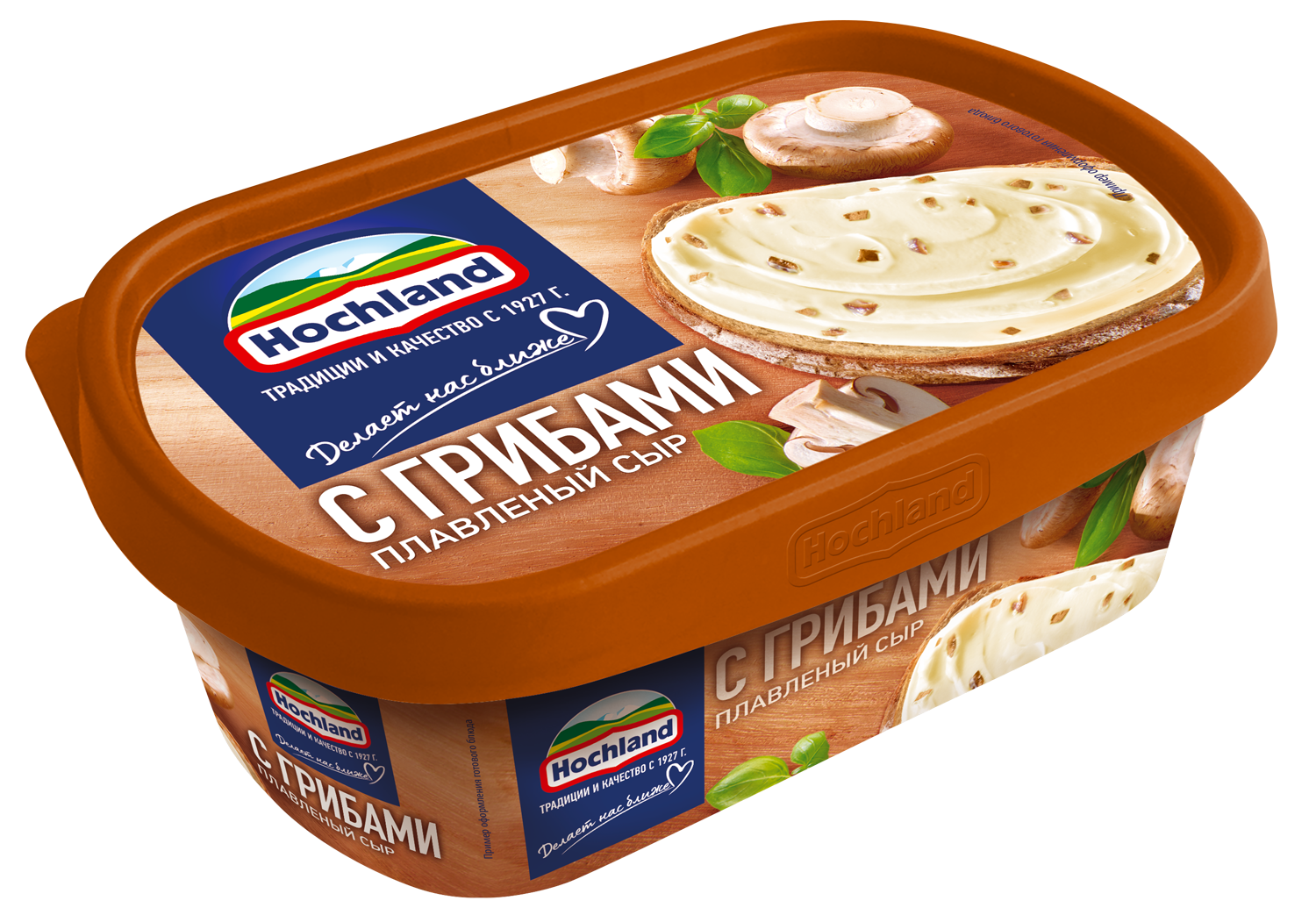 БЗМЖ СЫР ХОХЛАНД ПЛАВЛЕНЫЙ 200ГР ВАН ГРИБЫ