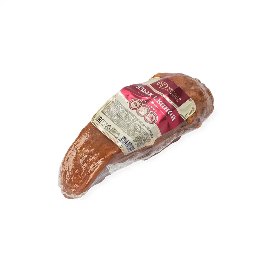 ЯЗЫК СВИНОЙ В/К МЯСНАЯ ГРАМОТА В/У /ВЕС/