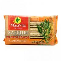ХЛЕБЦЫ ХРУСТЯЩИЕ МАКСИВИТА С АМАРАНТОМ 150ГР