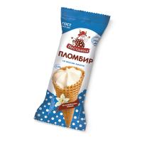 БЗМЖ МОРОЖЕНОЕ ПЕСТРАВКА РОЖОК ПЛ ВАНИЛЬ 12% 120ГР