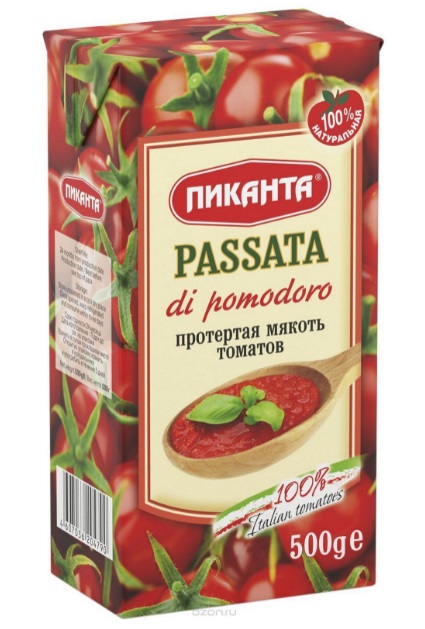 МЯКОТЬ ТОМАТОВ ПИКАНТА ПРОТЕРТАЯ 500ГР
