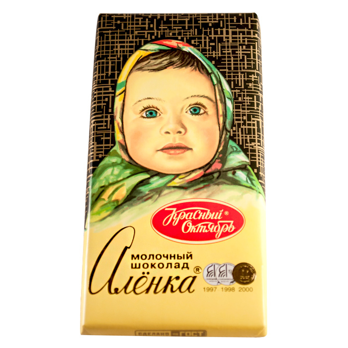 ШОКОЛАД АЛЕНКА МОЛОЧНЫЙ 90ГР