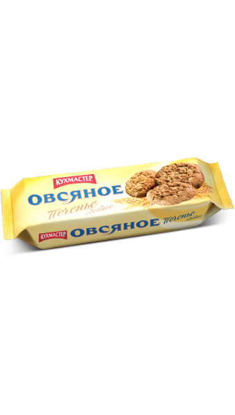 ПЕЧЕНЬЕ ОВСЯНОЕ СДОБНОЕ КУХМАСТЕР 270ГР