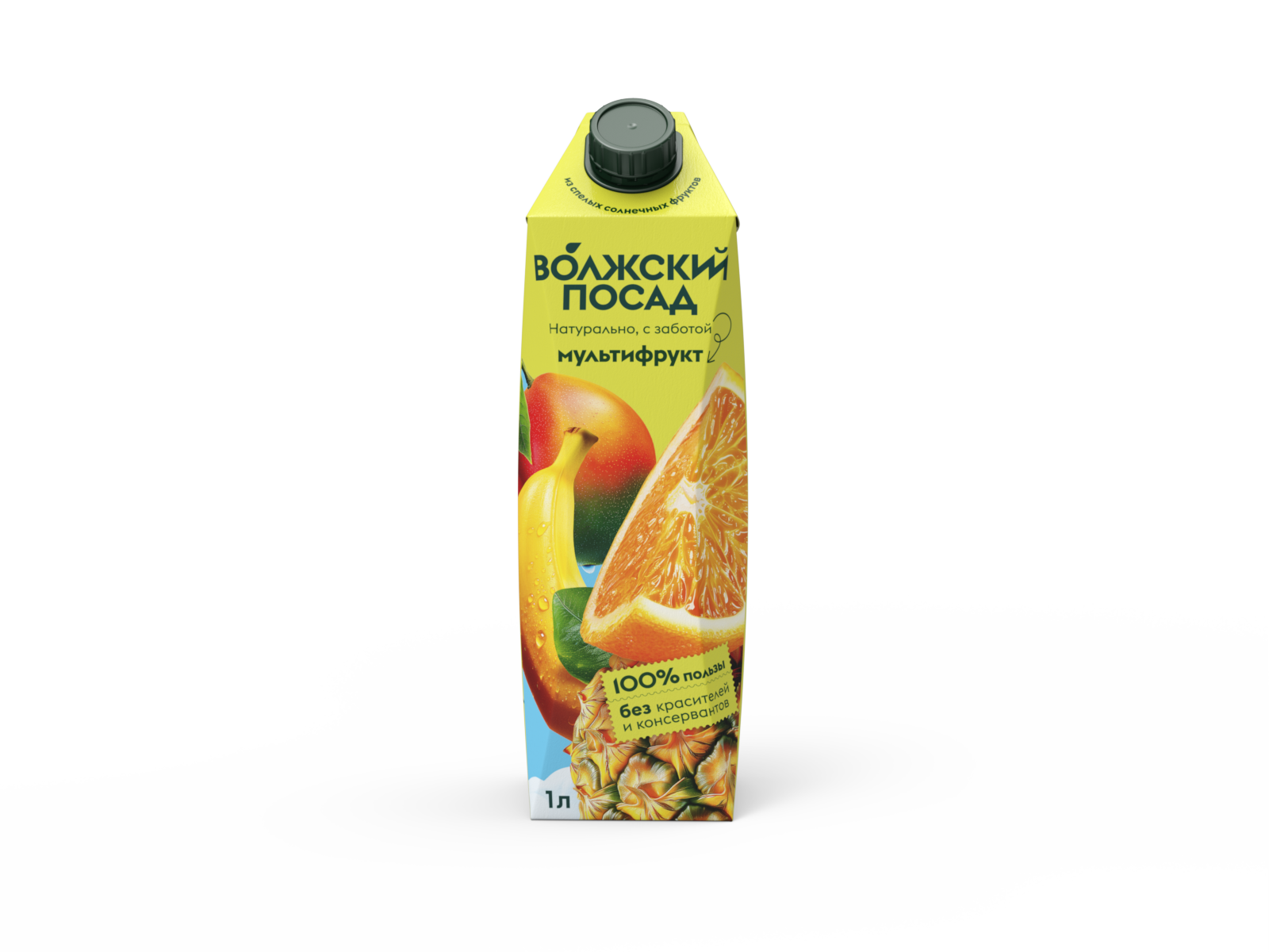 НЕКТАР ВОЛЖСКИЙ ПОСАД 1Л МУЛЬТИФРУКТ