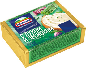 БЗМЖ ХОХЛАНД ПЛАВЛЕНЫЙ ЛУК/ЧЕСНОК БЛОК 50Г