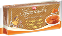 ВАФЛИ СС ПАРИЖАНКА СО ВКУСОМ ВАРЕНОЙ СГУЩЕНКИ 210Г