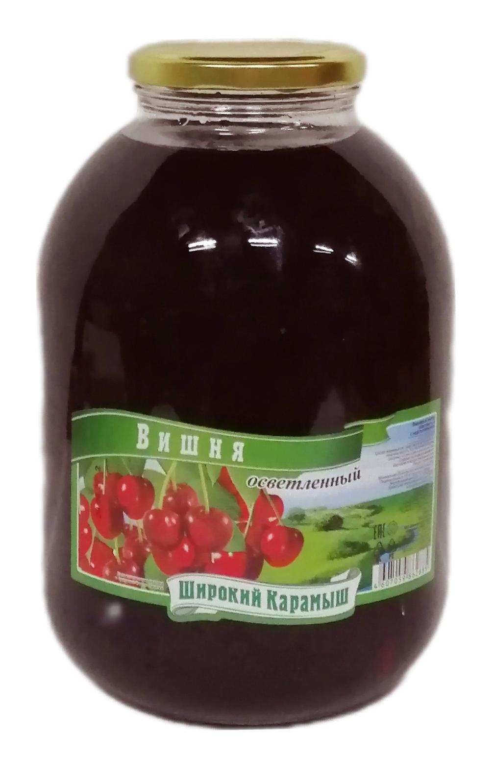 Нектар  Вишневый осветленный "ШИРОКИЙ КАРАМЫШ" 3л.