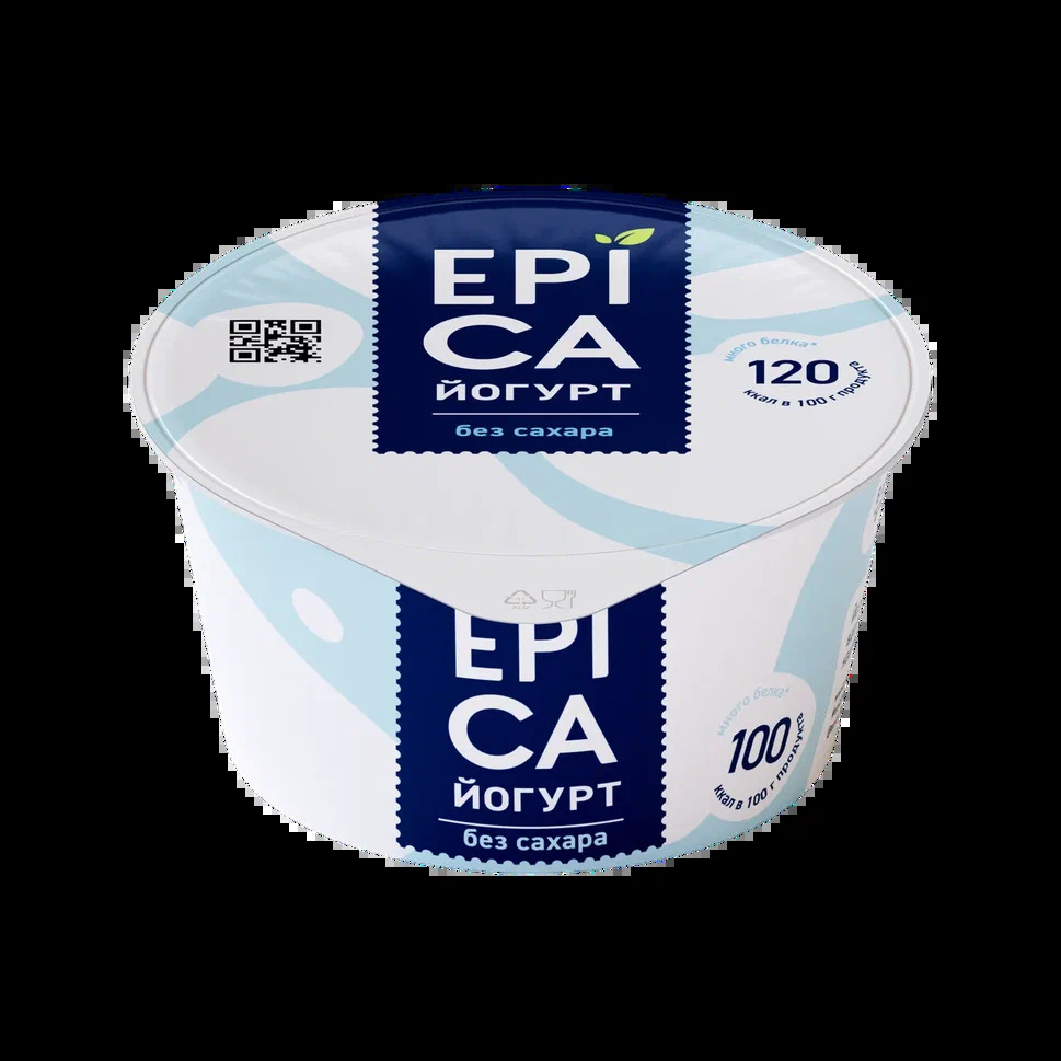 Йогурт EPICA натуральный, 6.0%, 130 г
