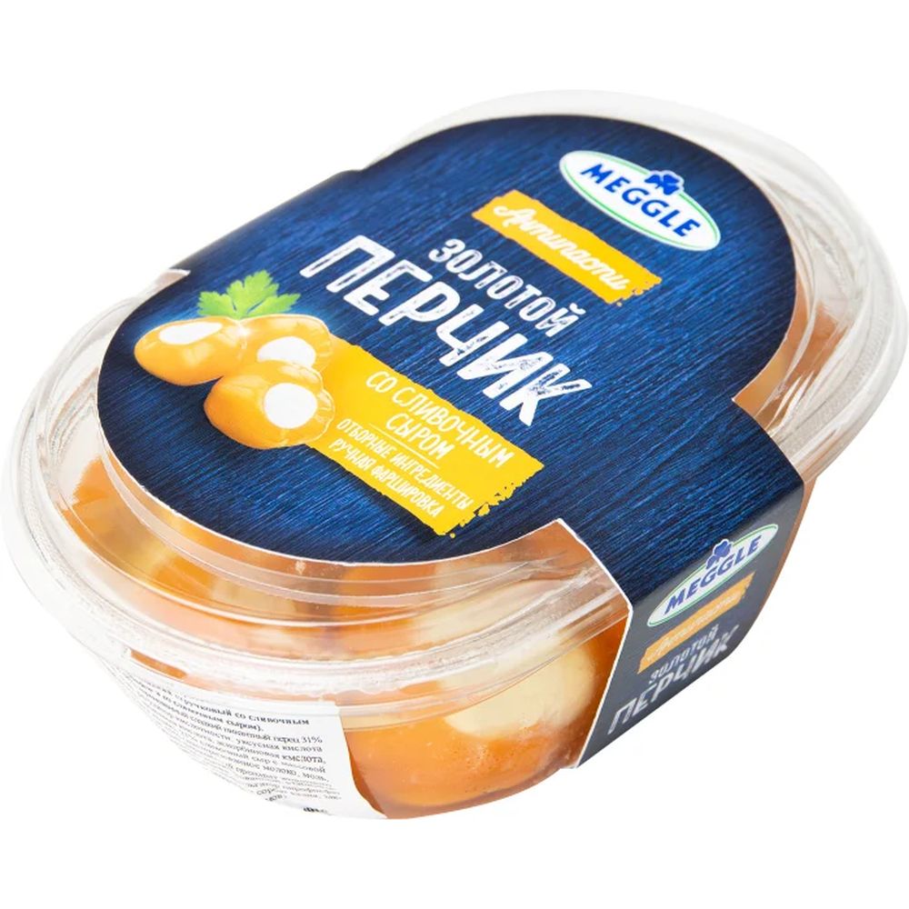 Перчик золотой Meggle со сливочным сыром, 210г