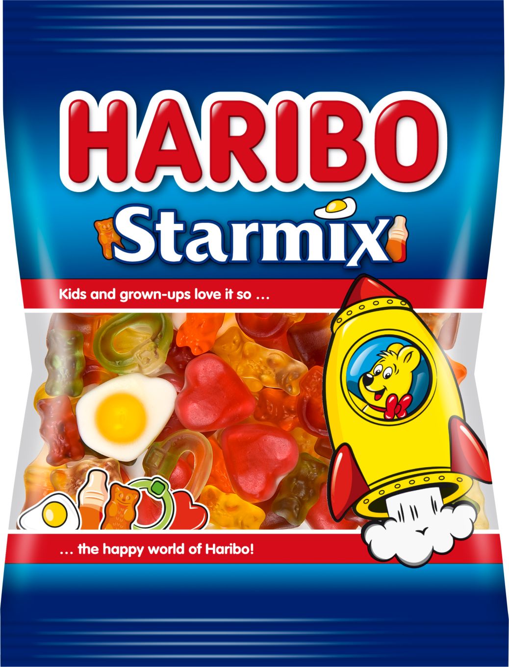 Жевательный мармелад HARIBO (Starmix) Стармикс 80 г.