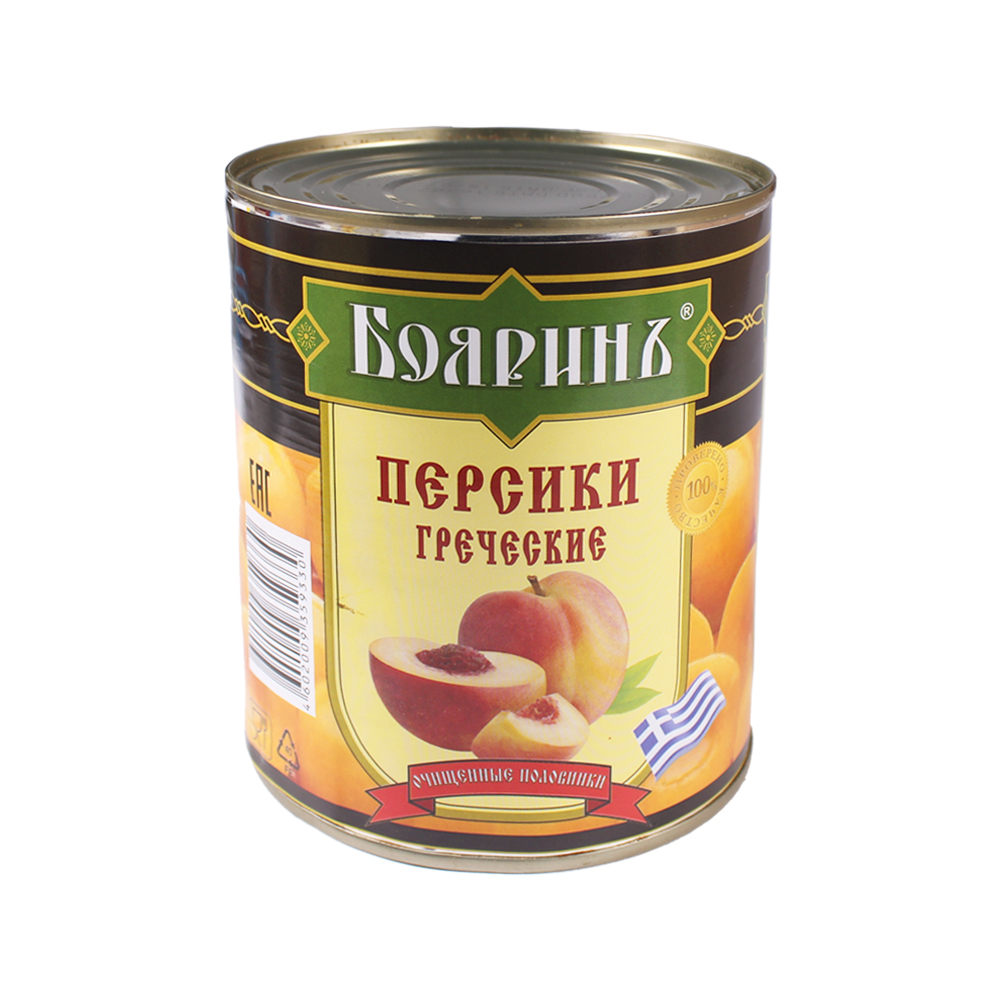 ПЕРСИКИ  В СИРОПЕ ПОЛОВИНКИ ЗНАТОК 820ГР