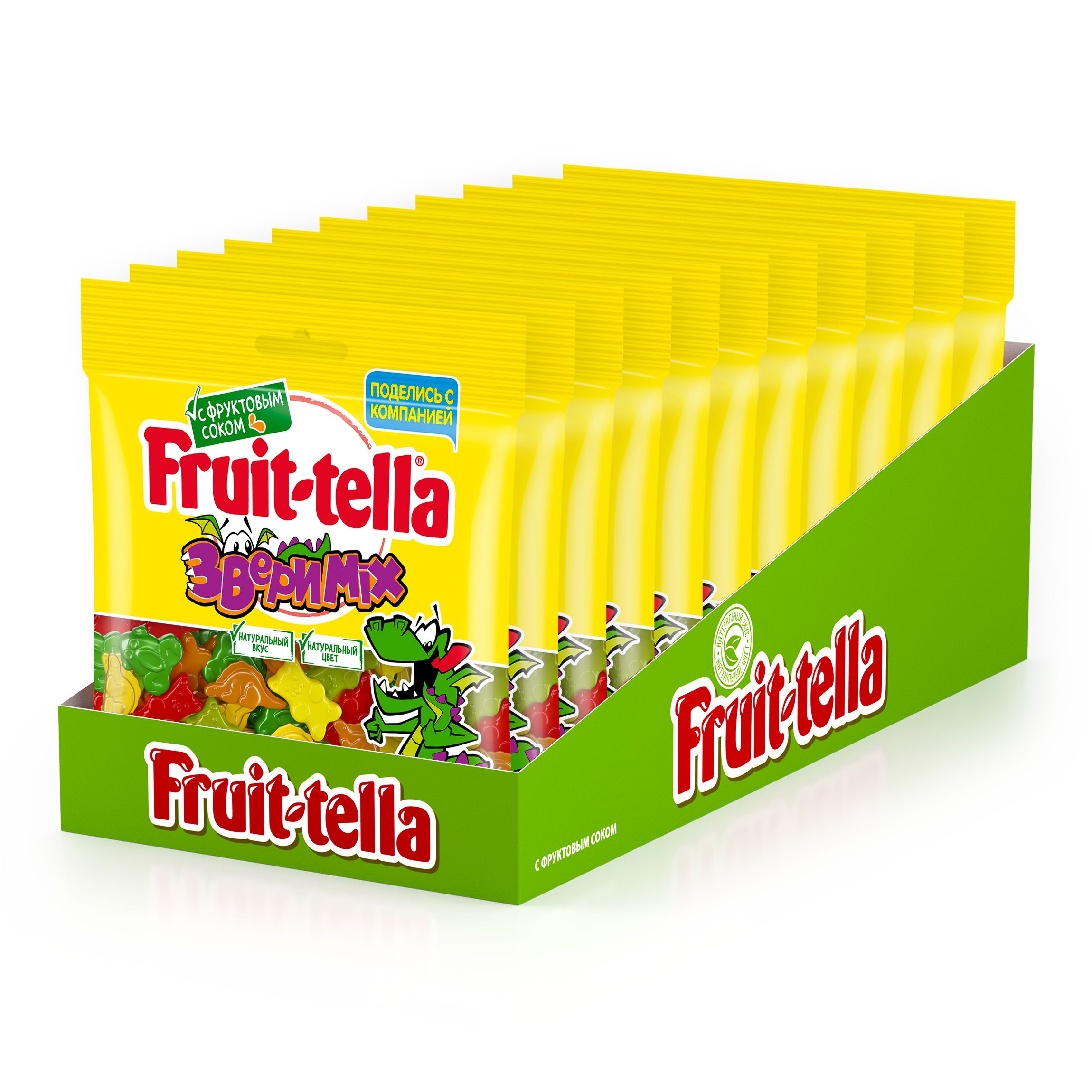 МАРМЕЛАД ФРУТЕЛЛА ЗВЕРИ МИКС 150ГР