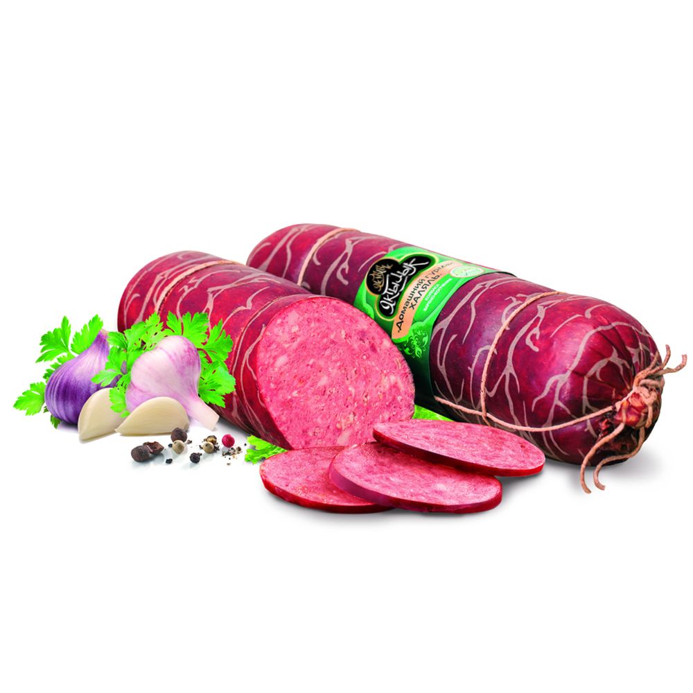 КОЛБАСА П\К ДОМАШНИЙ ГУРМАН ХАЛЯЛЬ ЯКТЫЛЫК