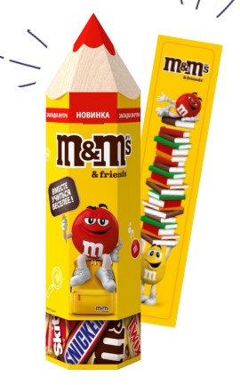 НАБОР ПОДАРОЧ КОНДИТ ИЗД ММS FRIENDS КАРАНДАШ 107Г