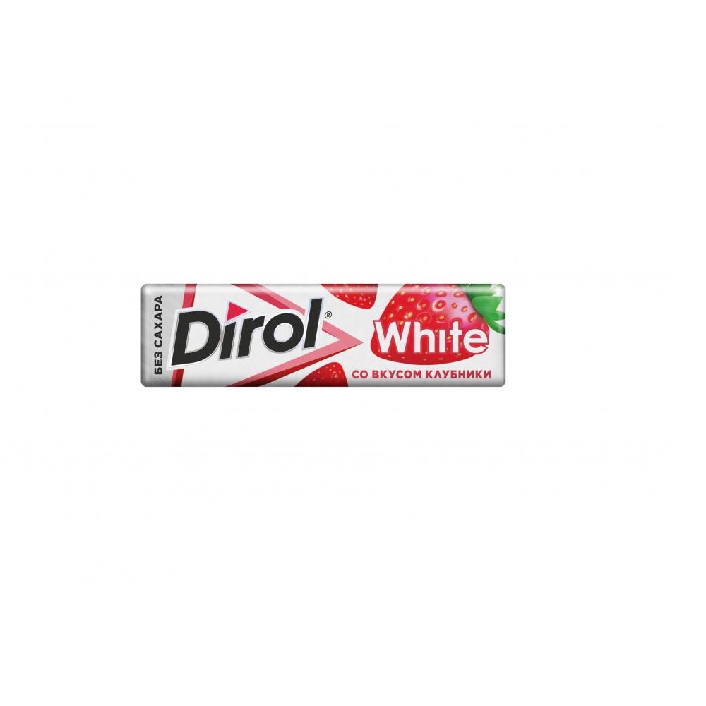 Ж/Р ДИРОЛ WHITE КЛУБНИКА 13.6ГР