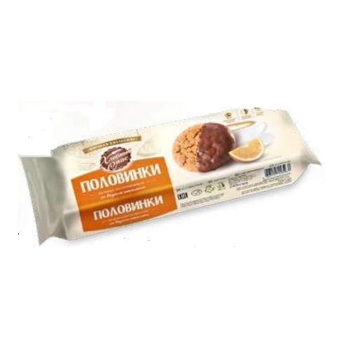 ПЕЧЕНЬЕ ХЛЕБНЫЙ СПАС ОВСЯНОЕ ПОЛОВИНКИ С ГЛАЗУРЬЮ ВКУС АПЕЛЬСИН 240ГР